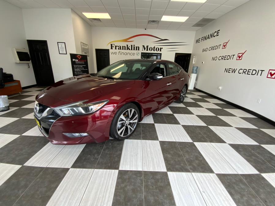 2016 Nissan Maxima 4dr Sdn 3.5 SL, available for sale in Hartford, Connecticut | Franklin Motors Auto Sales LLC. Hartford, Connecticut 2016 Nissan Maxima 4dr Sdn 3.5 SL, available for sale in Hartford, Connecticut | Franklin Motors Auto Sales LLC. Hartford, Connecticut