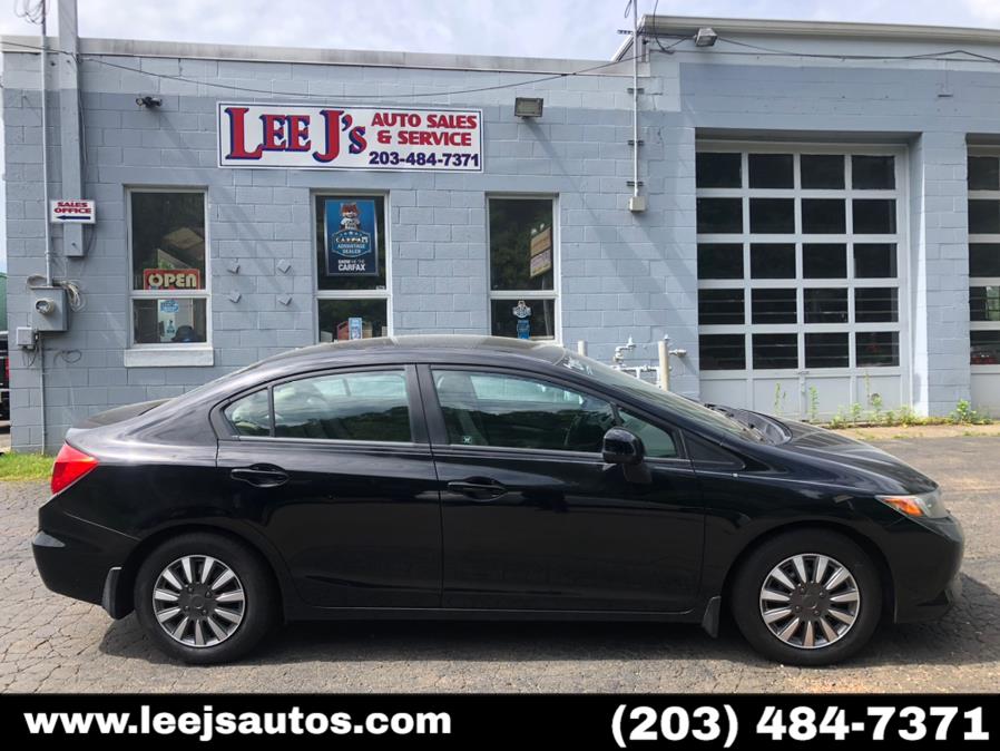 Used Honda Civic Sdn 4dr Man LX 2012 | LeeJ's Auto Sales & Service. North Branford, Connecticut Used Honda Civic Sdn 4dr Man LX 2012 | LeeJ's Auto Sales & Service. North Branford, Connecticut
