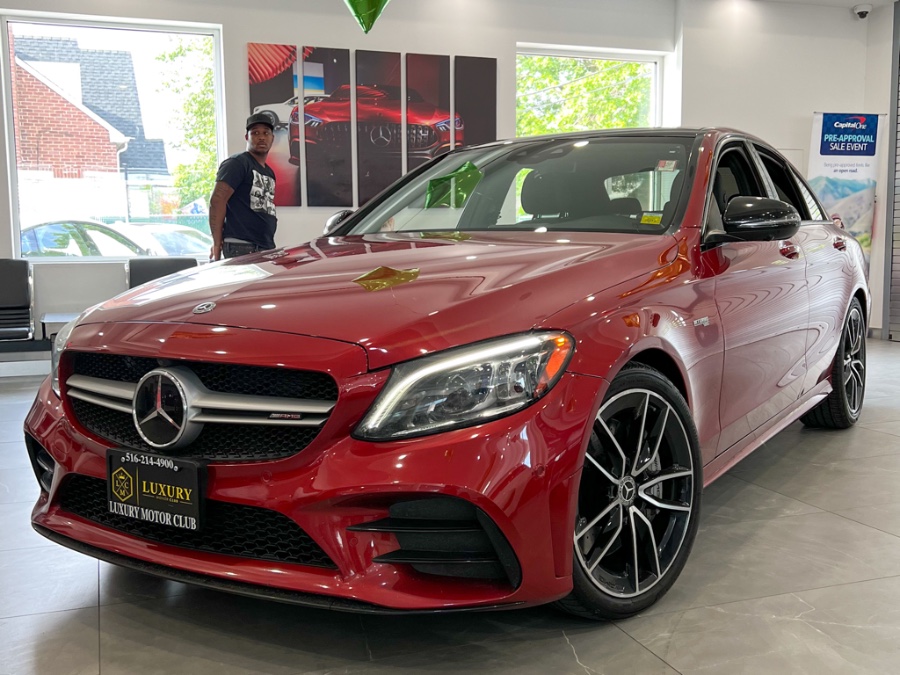 2019 Mercedes-Benz C-Class AMG C 43 4MATIC Sedan, available for sale in Franklin Square, New York | Luxury Motor Club. Franklin Square, New York 2019 Mercedes-Benz C-Class AMG C 43 4MATIC Sedan, available for sale in Franklin Square, New York | Luxury Motor Club. Franklin Square, New York