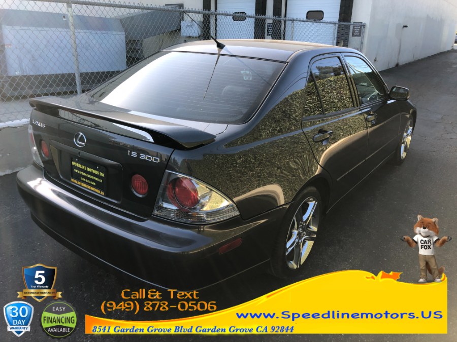 Used Lexus IS 300 4dr Sdn 2001 | Speedline Motors. Garden Grove, California Used Lexus IS 300 4dr Sdn 2001 | Speedline Motors. Garden Grove, California