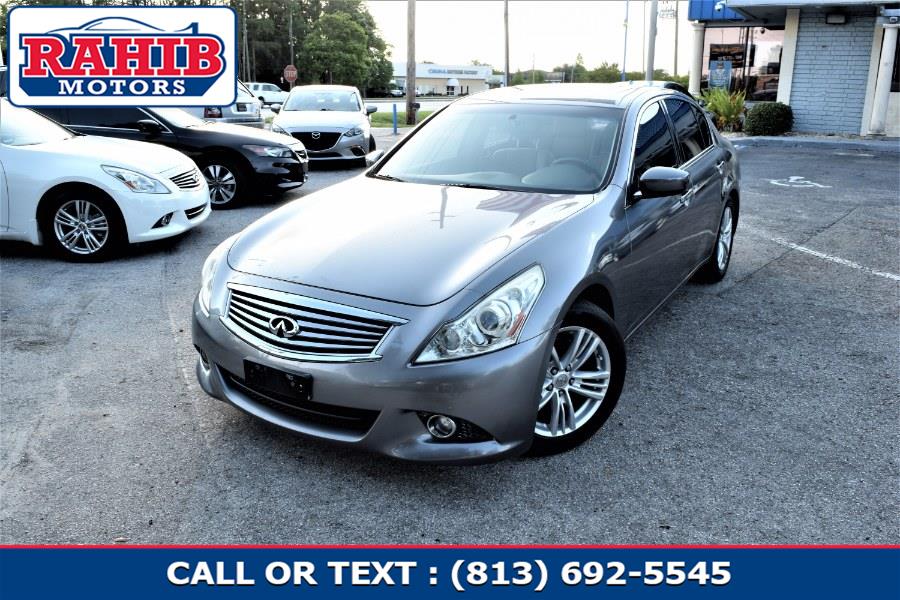 2013 Infiniti G37 Sedan 4dr Journey RWD, available for sale in Winter Park, Florida | Rahib Motors. Winter Park, Florida