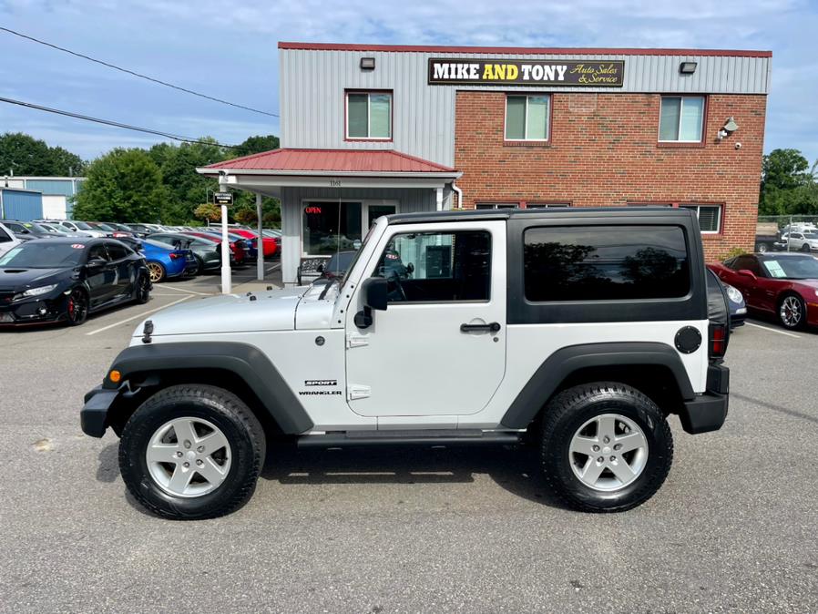2013 Jeep Wrangler 4WD 2dr Sport, available for sale in South Windsor, Connecticut | Mike And Tony Auto Sales, Inc. South Windsor, Connecticut 2013 Jeep Wrangler 4WD 2dr Sport, available for sale in South Windsor, Connecticut | Mike And Tony Auto Sales, Inc. South Windsor, Connecticut