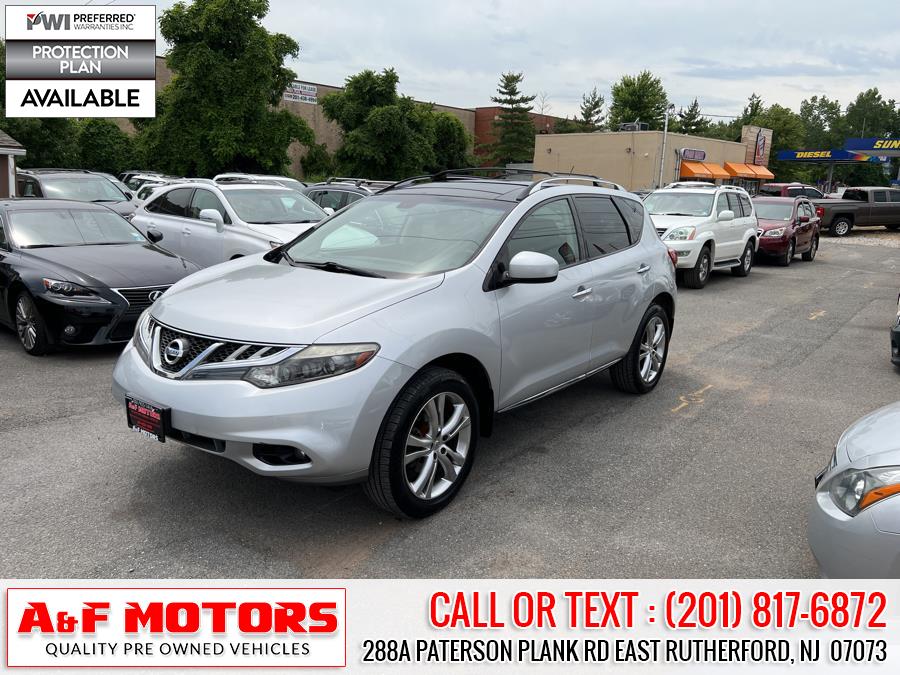 Used Nissan Murano AWD 4dr SL 2012 | A&F Motors LLC. East Rutherford, New Jersey