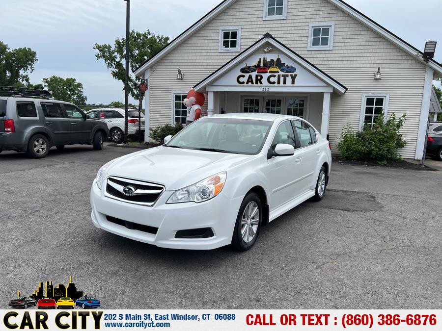 2012 Subaru Legacy 4dr Sdn H4 Auto 2.5i Premium, available for sale in East Windsor, Connecticut | Car City LLC. East Windsor, Connecticut