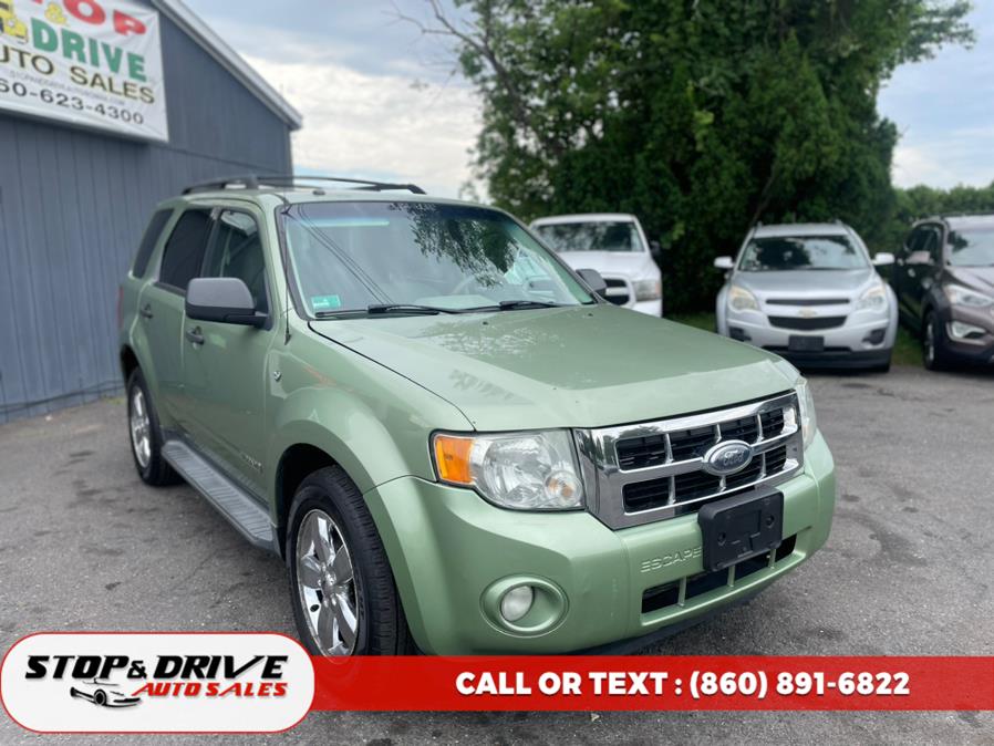2008 Ford Escape 4WD 4dr V6 Auto XLT, available for sale in East Windsor, Connecticut | Stop & Drive Auto Sales. East Windsor, Connecticut 2008 Ford Escape 4WD 4dr V6 Auto XLT, available for sale in East Windsor, Connecticut | Stop & Drive Auto Sales. East Windsor, Connecticut