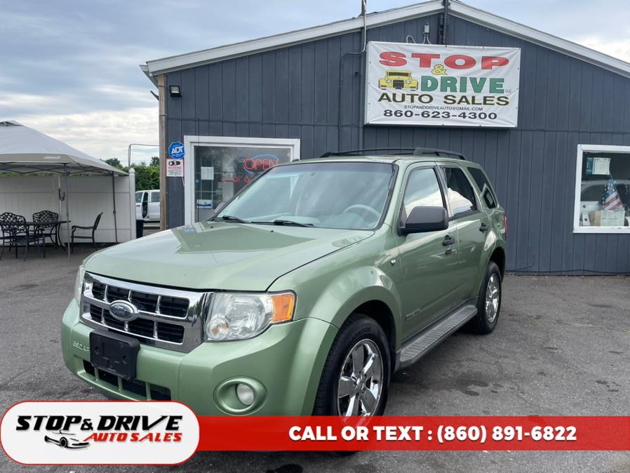 2008 Ford Escape 4WD 4dr V6 Auto XLT, available for sale in East Windsor, Connecticut | Stop & Drive Auto Sales. East Windsor, Connecticut 2008 Ford Escape 4WD 4dr V6 Auto XLT, available for sale in East Windsor, Connecticut | Stop & Drive Auto Sales. East Windsor, Connecticut