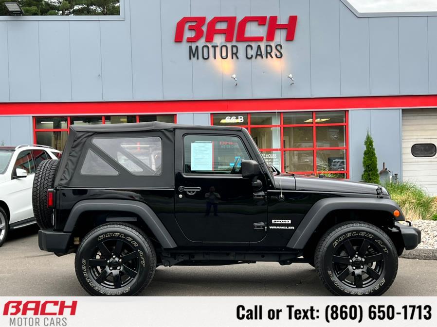 2014 Jeep Wrangler 4WD 2dr Sport, available for sale in Canton , Connecticut | Bach Motor Cars. Canton , Connecticut