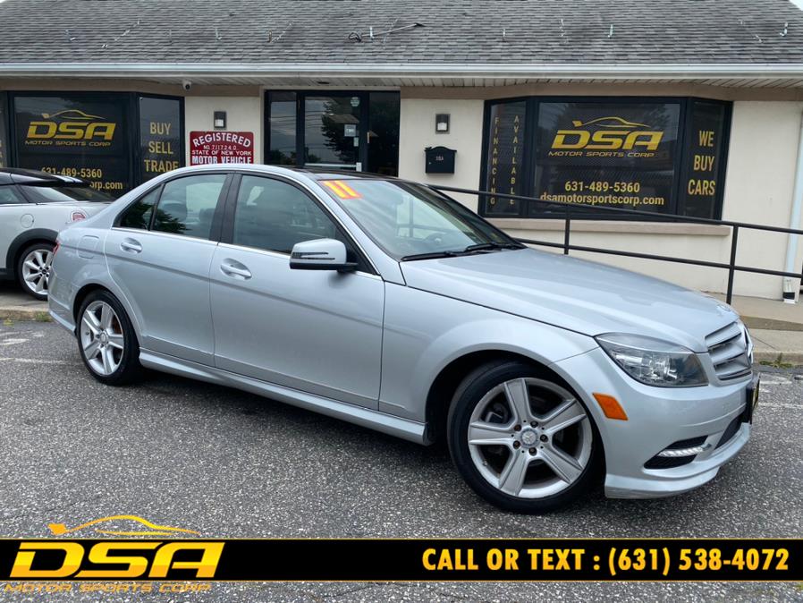 2011 Mercedes-Benz C-Class 4dr Sdn C300 Sport 4MATIC, available for sale in Commack, New York | DSA Motor Sports Corp. Commack, New York