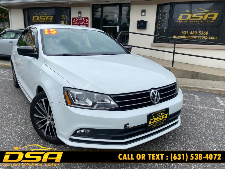 2015 Volkswagen Jetta Sedan 4dr Auto 1.8T SE PZEV, available for sale in Commack, New York | DSA Motor Sports Corp. Commack, New York 2015 Volkswagen Jetta Sedan 4dr Auto 1.8T SE PZEV, available for sale in Commack, New York | DSA Motor Sports Corp. Commack, New York