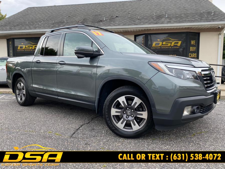 2017 Honda Ridgeline RTL-T 4x2 Crew Cab 5.3'' Bed, available for sale in Commack, New York | DSA Motor Sports Corp. Commack, New York 2017 Honda Ridgeline RTL-T 4x2 Crew Cab 5.3'' Bed, available for sale in Commack, New York | DSA Motor Sports Corp. Commack, New York