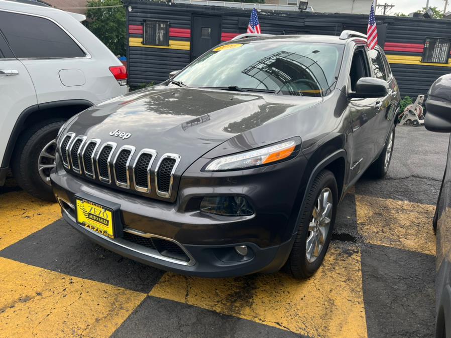 2016 Jeep Cherokee 4WD 4dr Limited, available for sale in Newark, New Jersey | Zezo Auto Sales. Newark, New Jersey