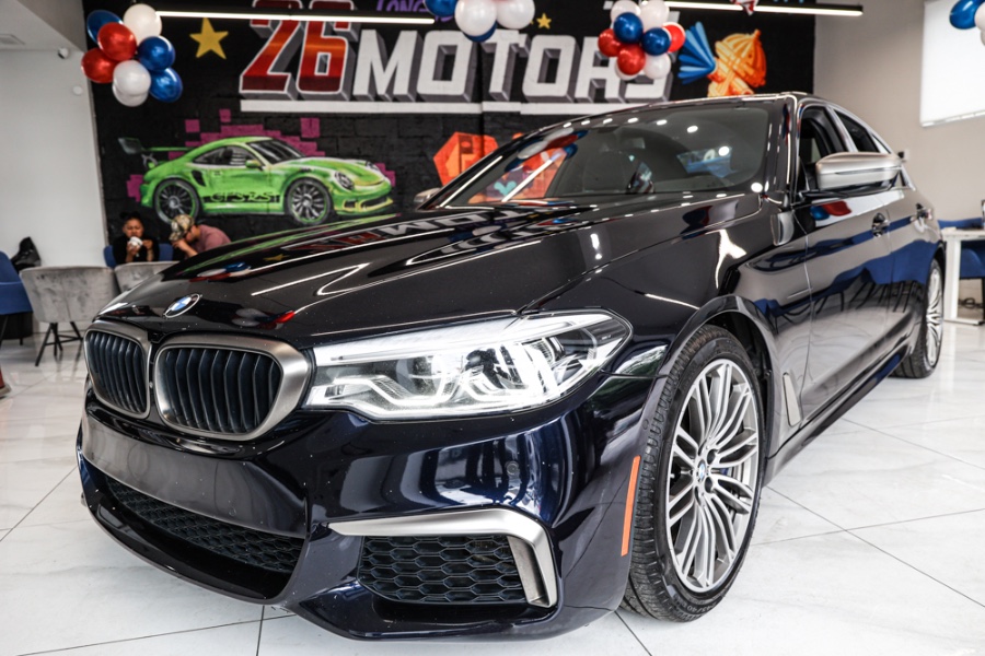 2019 BMW 5 Series M550i xDrive Sedan, available for sale in ELMONT, New York | 26 Motors Long Island. ELMONT, New York 2019 BMW 5 Series M550i xDrive Sedan, available for sale in ELMONT, New York | 26 Motors Long Island. ELMONT, New York