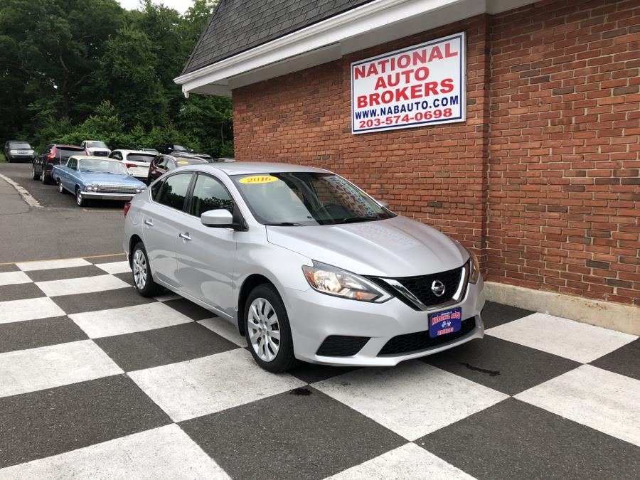 2016 Nissan Sentra 4dr Sdn SV, available for sale in Waterbury, Connecticut | National Auto Brokers, Inc.. Waterbury, Connecticut