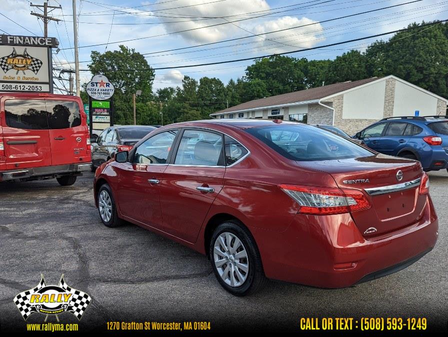 2015 Nissan Sentra 4dr Sdn I4 CVT SV, available for sale in Worcester, Massachusetts | Rally Motor Sports. Worcester, Massachusetts 2015 Nissan Sentra 4dr Sdn I4 CVT SV, available for sale in Worcester, Massachusetts | Rally Motor Sports. Worcester, Massachusetts