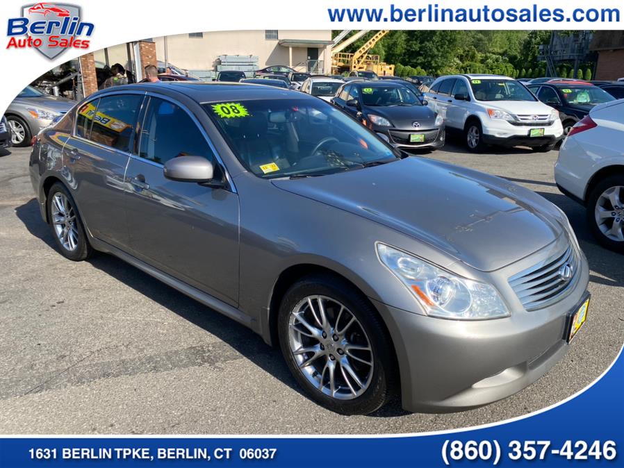 2008 Infiniti G35 Sedan 4dr x AWD, available for sale in Berlin, Connecticut | Berlin Auto Sales LLC. Berlin, Connecticut 2008 Infiniti G35 Sedan 4dr x AWD, available for sale in Berlin, Connecticut | Berlin Auto Sales LLC. Berlin, Connecticut
