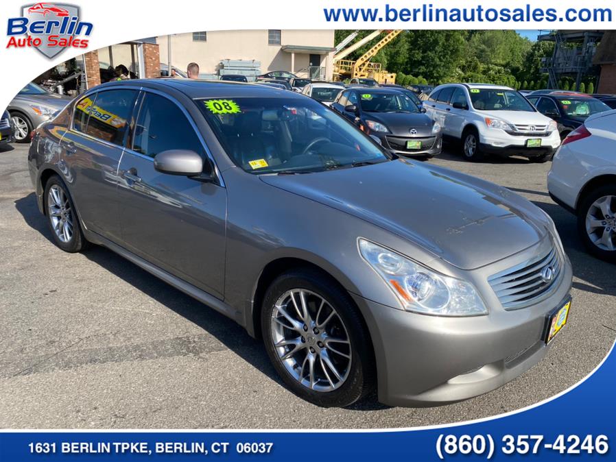 2008 Infiniti G35 Sedan 4dr x AWD, available for sale in Berlin, Connecticut | Berlin Auto Sales LLC. Berlin, Connecticut 2008 Infiniti G35 Sedan 4dr x AWD, available for sale in Berlin, Connecticut | Berlin Auto Sales LLC. Berlin, Connecticut