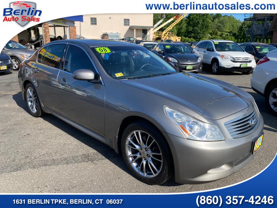 2008 Infiniti G35 Sedan 4dr x AWD, available for sale in Berlin, Connecticut | Berlin Auto Sales LLC. Berlin, Connecticut 2008 Infiniti G35 Sedan 4dr x AWD, available for sale in Berlin, Connecticut | Berlin Auto Sales LLC. Berlin, Connecticut