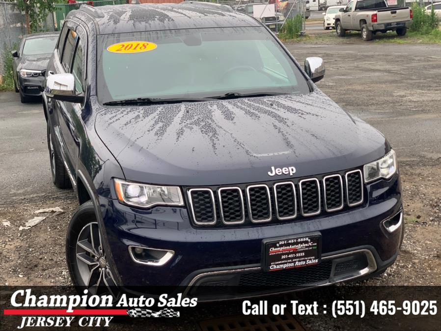 2018 Jeep Grand Cherokee Limited 4x4, available for sale in Jersey City, New Jersey | Champion Auto Sales. Jersey City, New Jersey 2018 Jeep Grand Cherokee Limited 4x4, available for sale in Jersey City, New Jersey | Champion Auto Sales. Jersey City, New Jersey