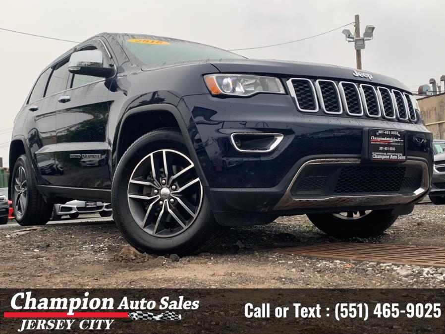 2018 Jeep Grand Cherokee Limited 4x4, available for sale in Jersey City, New Jersey | Champion Auto Sales. Jersey City, New Jersey 2018 Jeep Grand Cherokee Limited 4x4, available for sale in Jersey City, New Jersey | Champion Auto Sales. Jersey City, New Jersey