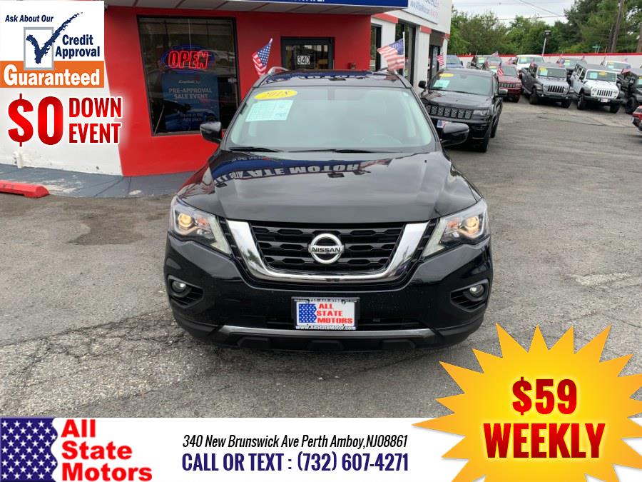 2018 Nissan Pathfinder 4x4 SV, available for sale in Perth Amboy, New Jersey | All State Motor Inc. Perth Amboy, New Jersey 2018 Nissan Pathfinder 4x4 SV, available for sale in Perth Amboy, New Jersey | All State Motor Inc. Perth Amboy, New Jersey