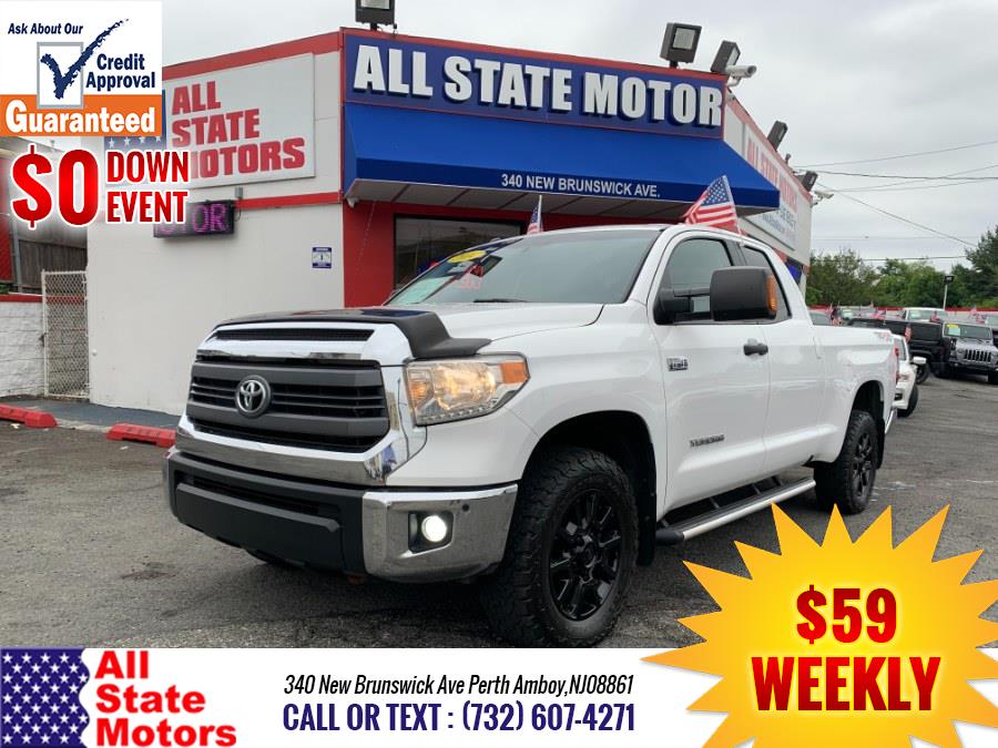 Used Toyota Tundra 4WD Truck Double Cab 5.7L V8 6-Spd AT SR5 (Natl) 2014 | All State Motor Inc. Perth Amboy, New Jersey Used Toyota Tundra 4WD Truck Double Cab 5.7L V8 6-Spd AT SR5 (Natl) 2014 | All State Motor Inc. Perth Amboy, New Jersey