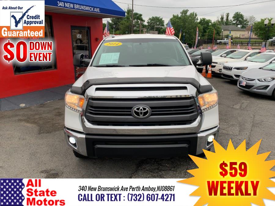 Used Toyota Tundra 4WD Truck Double Cab 5.7L V8 6-Spd AT SR5 (Natl) 2014 | All State Motor Inc. Perth Amboy, New Jersey Used Toyota Tundra 4WD Truck Double Cab 5.7L V8 6-Spd AT SR5 (Natl) 2014 | All State Motor Inc. Perth Amboy, New Jersey