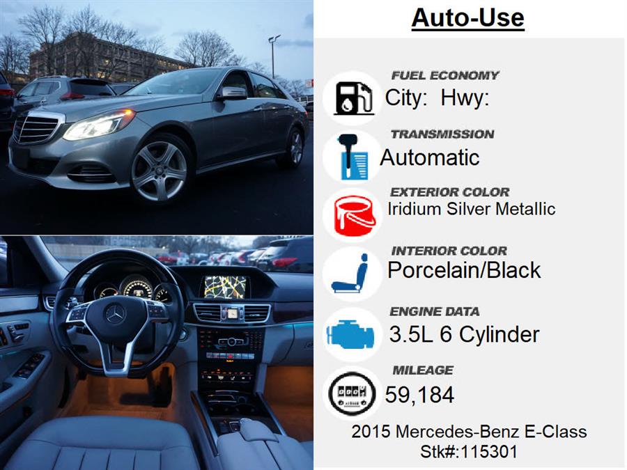 Used Mercedes-benz E-class E 350 4MATIC 2015 | Autouse. Andover, Massachusetts Used Mercedes-benz E-class E 350 4MATIC 2015 | Autouse. Andover, Massachusetts