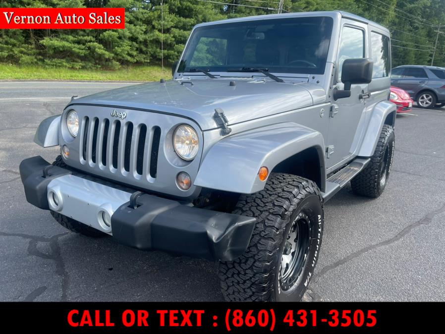 Used Jeep Wrangler 4WD 2dr Sahara 2015 | Vernon Auto Sale & Service. Manchester, Connecticut