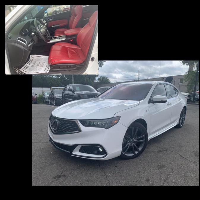 Used Acura TLX 3.5L FWD w/A-Spec Pkg Red Leather 2020 | European Auto Expo. Lodi, New Jersey