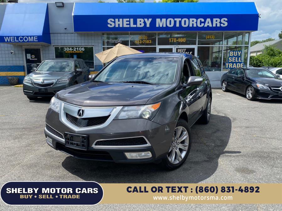 2010 Acura MDX AWD 4dr Advance Pkg, available for sale in Springfield, Massachusetts | Shelby Motor Cars. Springfield, Massachusetts