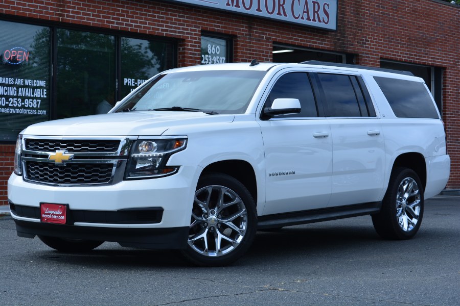 2015 Chevrolet Suburban 4WD 4dr LT, available for sale in ENFIELD, Connecticut | Longmeadow Motor Cars. ENFIELD, Connecticut