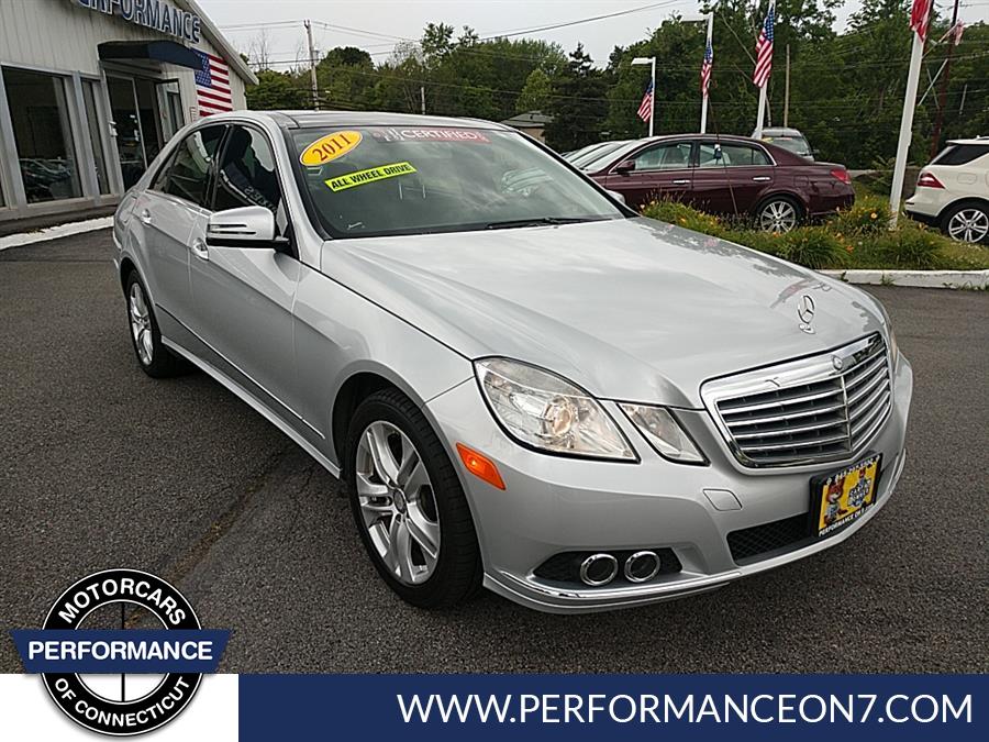 2011 Mercedes-Benz E-Class 4dr Sdn E 350 Luxury 4MATIC, available for sale in Wilton, Connecticut | Performance Motor Cars Of Connecticut LLC. Wilton, Connecticut