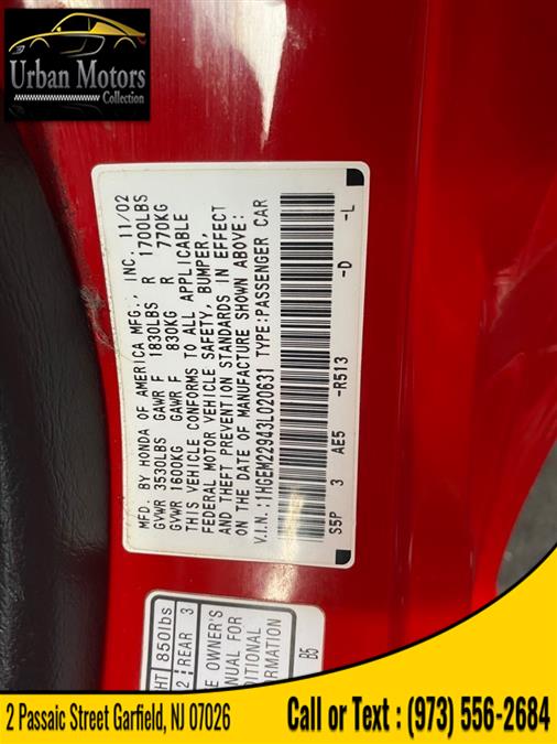 2003 Honda Civic EX, available for sale in Garfield, New Jersey | Urban Motors Collection. Garfield, New Jersey 2003 Honda Civic EX, available for sale in Garfield, New Jersey | Urban Motors Collection. Garfield, New Jersey