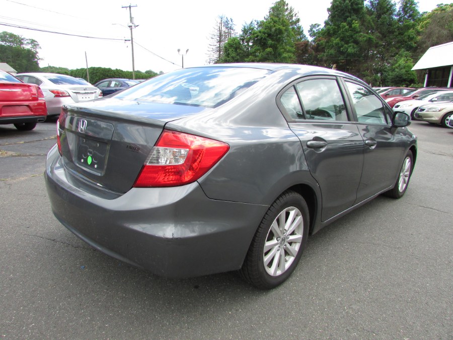 2012 Honda Civic Sdn 4dr Auto EX-L PZEV, available for sale in East Windsor, Connecticut | United Auto Sales of E Windsor, Inc. East Windsor, Connecticut 2012 Honda Civic Sdn 4dr Auto EX-L PZEV, available for sale in East Windsor, Connecticut | United Auto Sales of E Windsor, Inc. East Windsor, Connecticut
