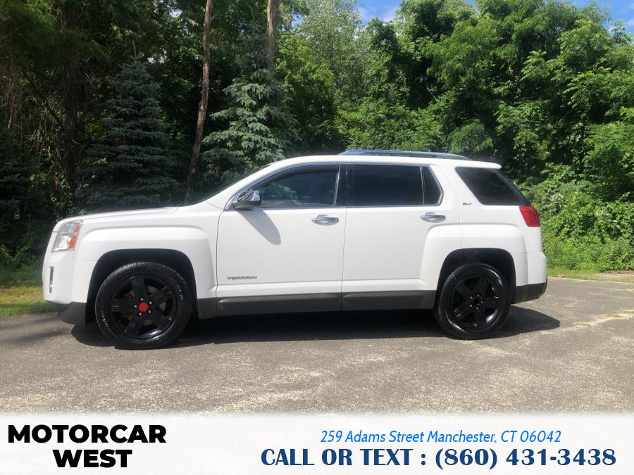 2013 GMC Terrain AWD 4dr SLT w/SLT-2, available for sale in Manchester, Connecticut | Motorcar West. Manchester, Connecticut 2013 GMC Terrain AWD 4dr SLT w/SLT-2, available for sale in Manchester, Connecticut | Motorcar West. Manchester, Connecticut