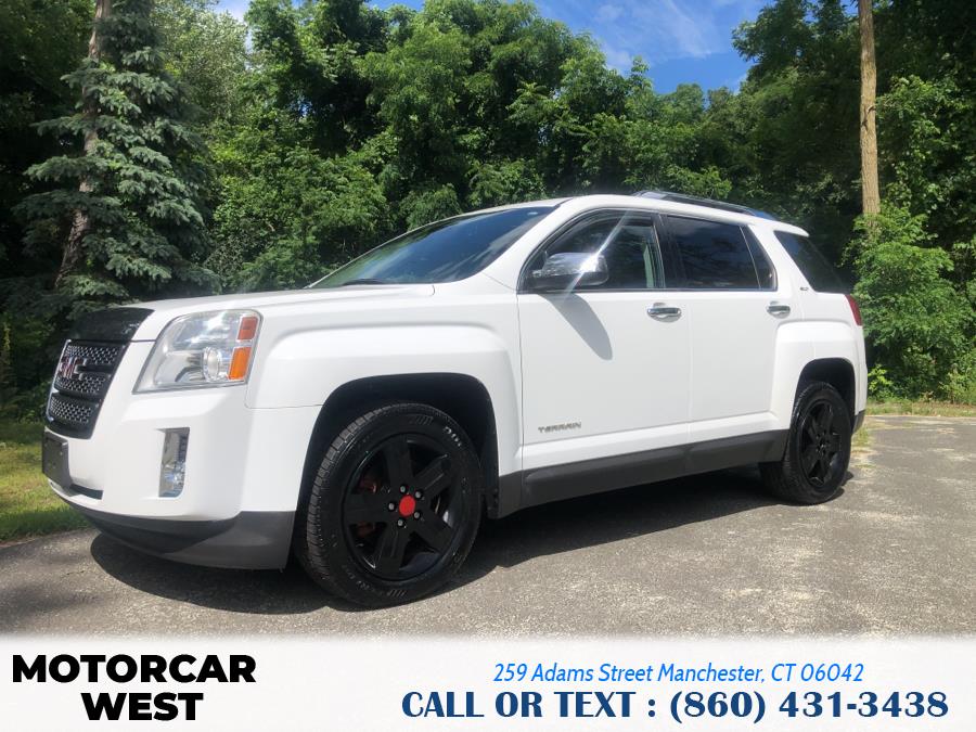 2013 GMC Terrain AWD 4dr SLT w/SLT-2, available for sale in Manchester, Connecticut | Motorcar West. Manchester, Connecticut 2013 GMC Terrain AWD 4dr SLT w/SLT-2, available for sale in Manchester, Connecticut | Motorcar West. Manchester, Connecticut