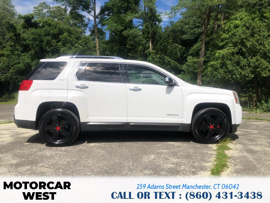 2013 GMC Terrain AWD 4dr SLT w/SLT-2, available for sale in Manchester, Connecticut | Motorcar West. Manchester, Connecticut 2013 GMC Terrain AWD 4dr SLT w/SLT-2, available for sale in Manchester, Connecticut | Motorcar West. Manchester, Connecticut