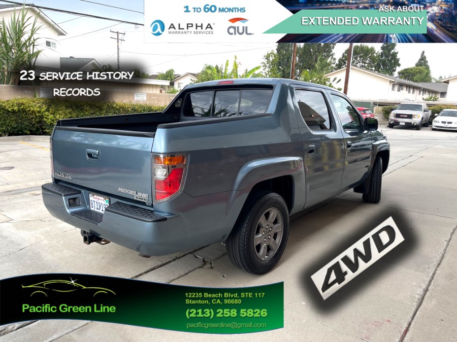 2007 Honda Ridgeline 4WD Crew Cab RTX, available for sale in Lake Forest, California | Pacific Green Line. Lake Forest, California 2007 Honda Ridgeline 4WD Crew Cab RTX, available for sale in Lake Forest, California | Pacific Green Line. Lake Forest, California