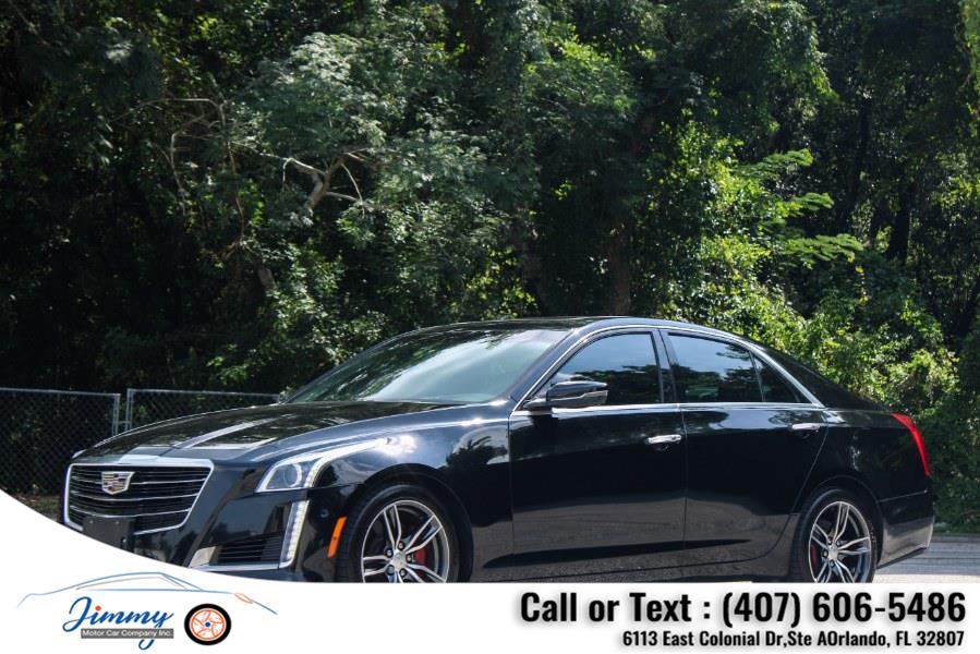 Used Cadillac CTS Sedan 4dr Sdn 3.6L Twin Turbo V-Sport Premium Luxury RWD 2017 | Jimmy Motor Car Company Inc. Orlando, Florida