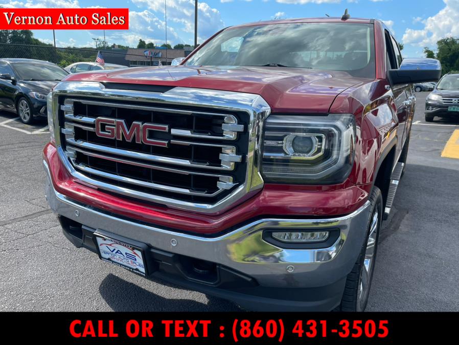 Used GMC Sierra 1500 4WD Crew Cab 143.5" SLT 2018 | Vernon Auto Sale & Service. Manchester, Connecticut Used GMC Sierra 1500 4WD Crew Cab 143.5" SLT 2018 | Vernon Auto Sale & Service. Manchester, Connecticut
