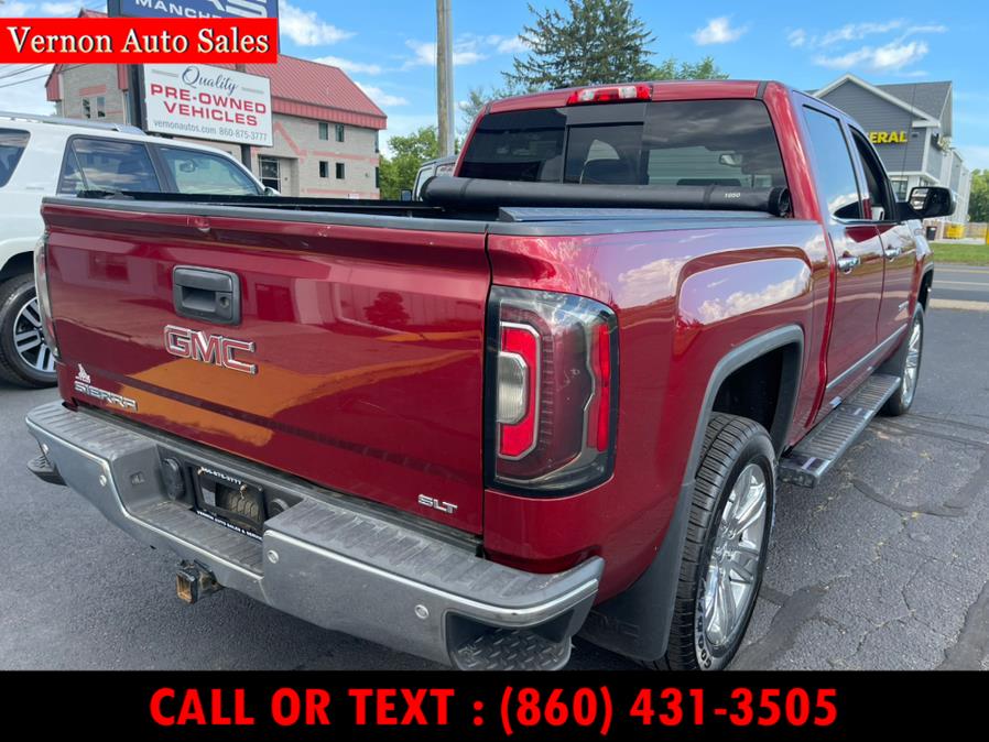 Used GMC Sierra 1500 4WD Crew Cab 143.5" SLT 2018 | Vernon Auto Sale & Service. Manchester, Connecticut Used GMC Sierra 1500 4WD Crew Cab 143.5" SLT 2018 | Vernon Auto Sale & Service. Manchester, Connecticut