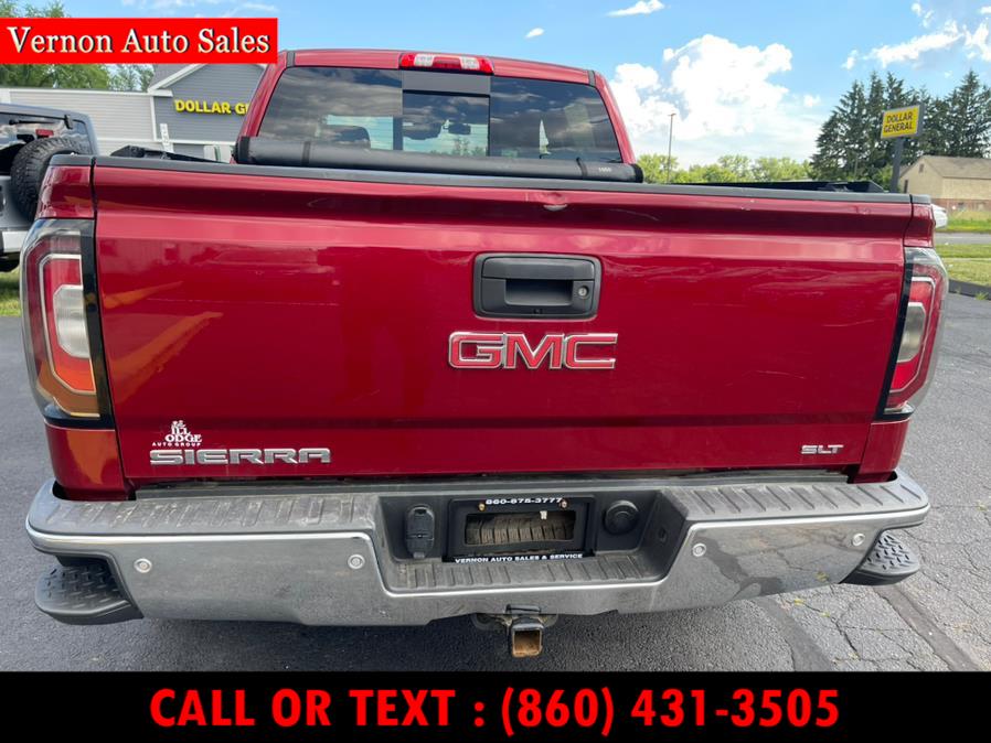 Used GMC Sierra 1500 4WD Crew Cab 143.5" SLT 2018 | Vernon Auto Sale & Service. Manchester, Connecticut Used GMC Sierra 1500 4WD Crew Cab 143.5" SLT 2018 | Vernon Auto Sale & Service. Manchester, Connecticut