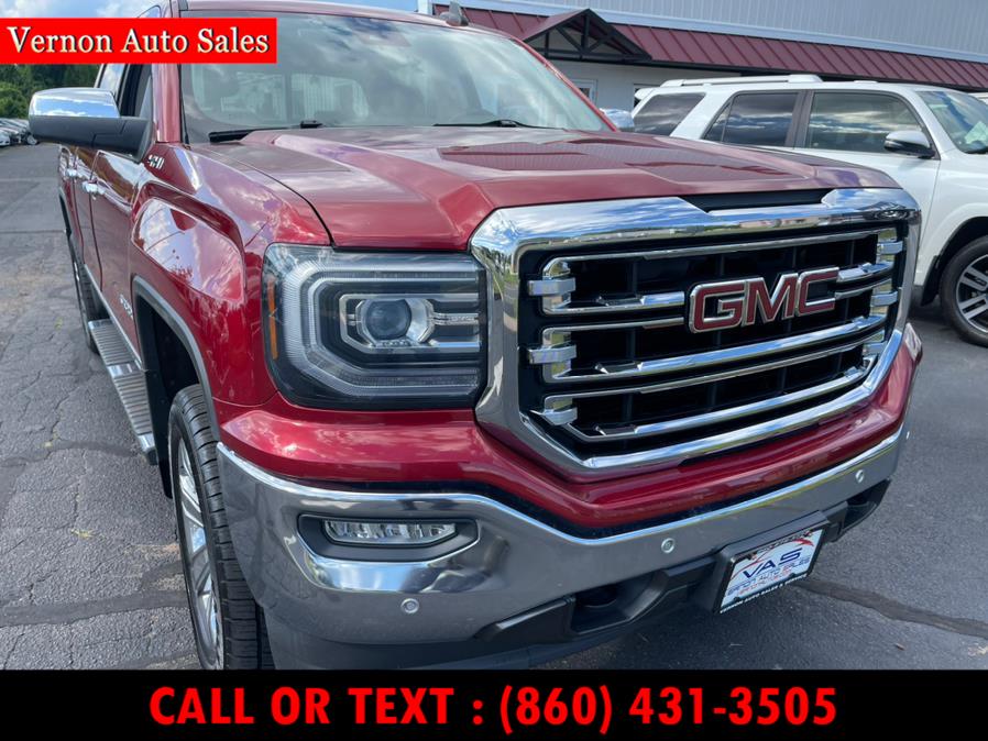 Used GMC Sierra 1500 4WD Crew Cab 143.5" SLT 2018 | Vernon Auto Sale & Service. Manchester, Connecticut Used GMC Sierra 1500 4WD Crew Cab 143.5" SLT 2018 | Vernon Auto Sale & Service. Manchester, Connecticut