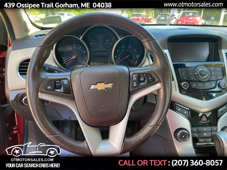Used Chevrolet Cruze 4dr Sdn Auto 2LT 2014 | Ossipee Trail Motor Sales. Gorham, Maine Used Chevrolet Cruze 4dr Sdn Auto 2LT 2014 | Ossipee Trail Motor Sales. Gorham, Maine