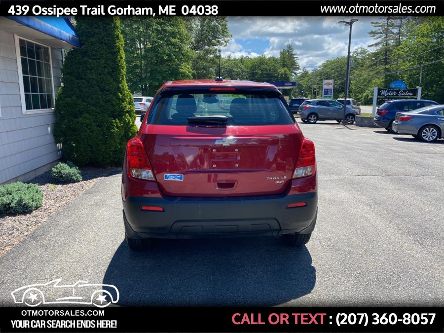 Used Chevrolet Trax AWD 4dr LS w/1LS 2015 | Ossipee Trail Motor Sales. Gorham, Maine Used Chevrolet Trax AWD 4dr LS w/1LS 2015 | Ossipee Trail Motor Sales. Gorham, Maine