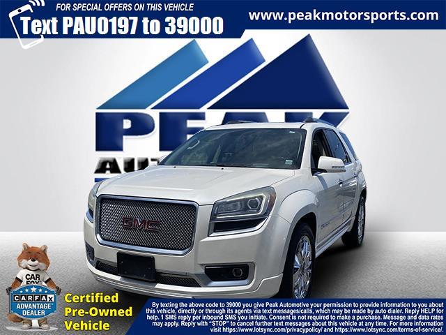 Used GMC Acadia AWD 4dr Denali 2013 | Peak Automotive Inc.. Bayshore, New York Used GMC Acadia AWD 4dr Denali 2013 | Peak Automotive Inc.. Bayshore, New York