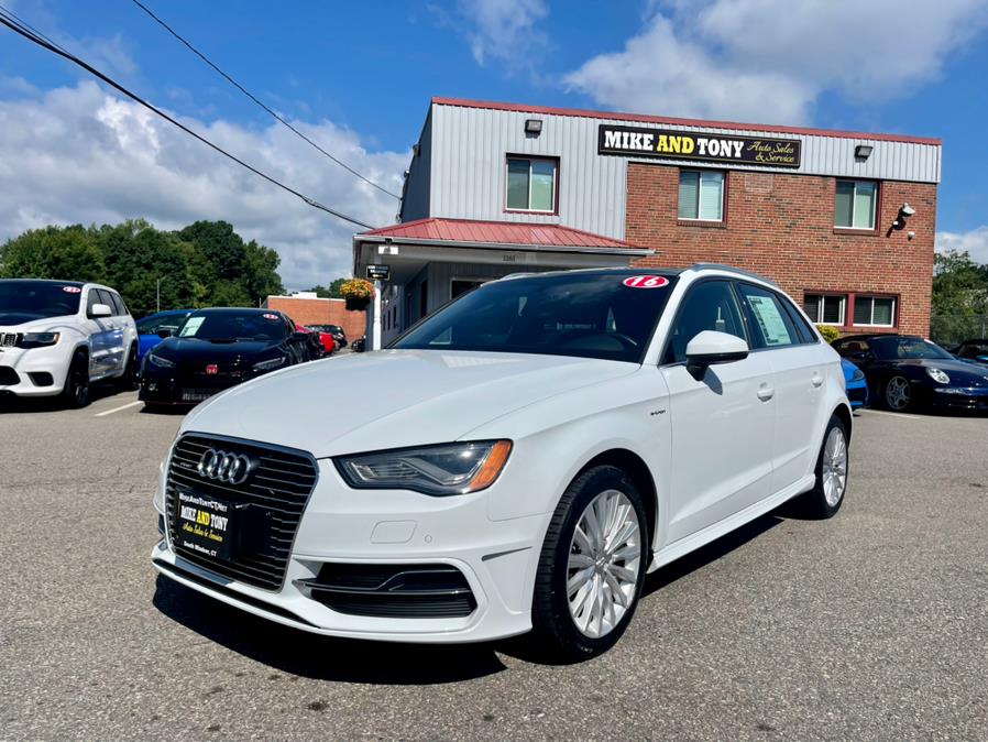 2016 Audi A3 e-tron 4dr HB Premium Plus, available for sale in South Windsor, Connecticut | Mike And Tony Auto Sales, Inc. South Windsor, Connecticut