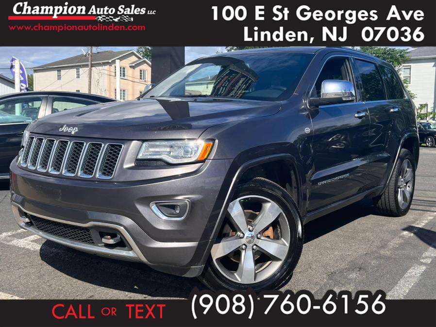 Used Jeep Grand Cherokee 4WD 4dr High Altitude 2016 | Champion Used Auto Sales. Linden, New Jersey