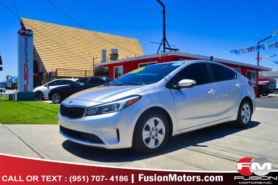 Used Kia Forte LX Auto 2017 | Fusion Motors Inc. Moreno Valley, California