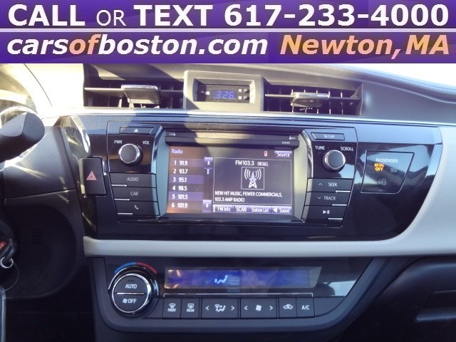 2014 Toyota Corolla 4dr Sdn CVT LE (Natl), available for sale in Newton, Massachusetts | Cars of Boston. Newton, Massachusetts 2014 Toyota Corolla 4dr Sdn CVT LE (Natl), available for sale in Newton, Massachusetts | Cars of Boston. Newton, Massachusetts